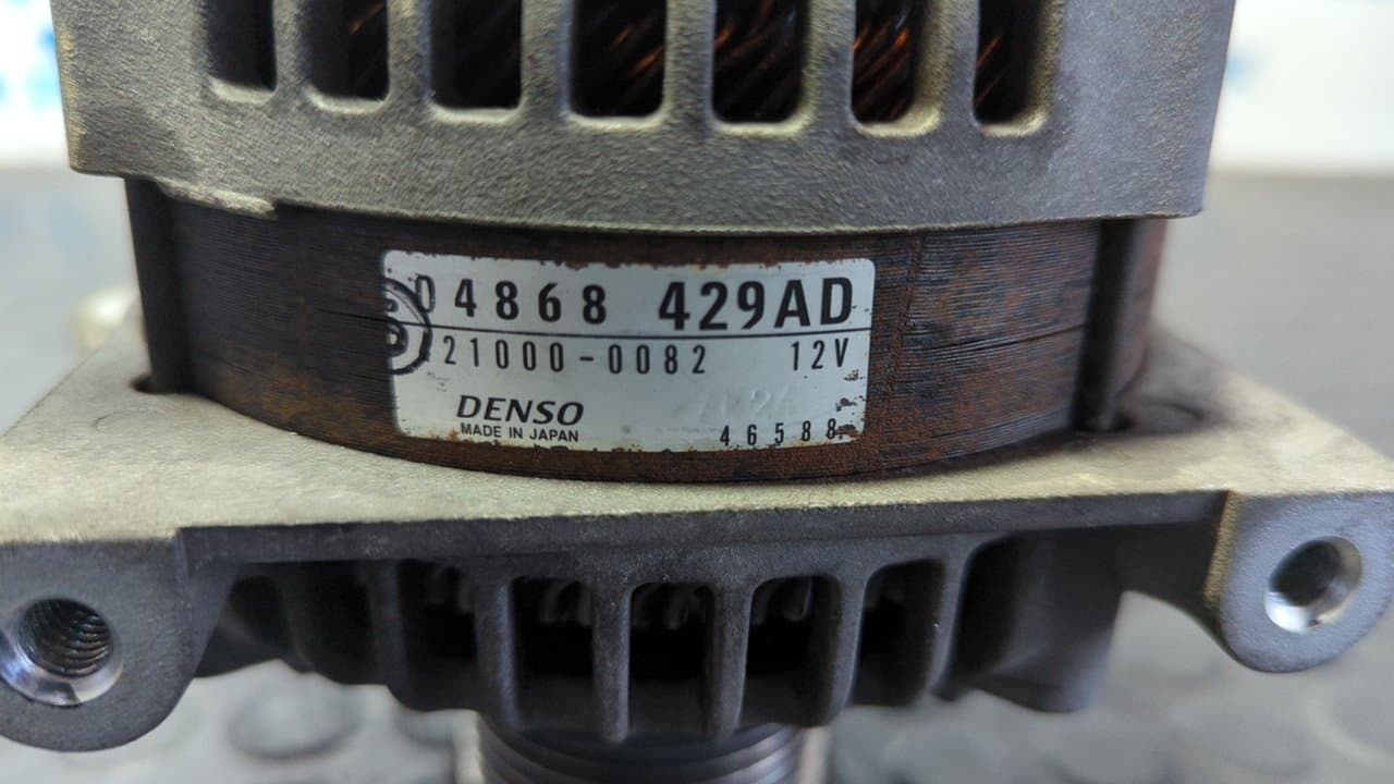 Recambio de ALTERNADOR para CHRYSLER VOYAGER (RG) ENJ referencia OEM IAM 04868429AD - GRIS 7