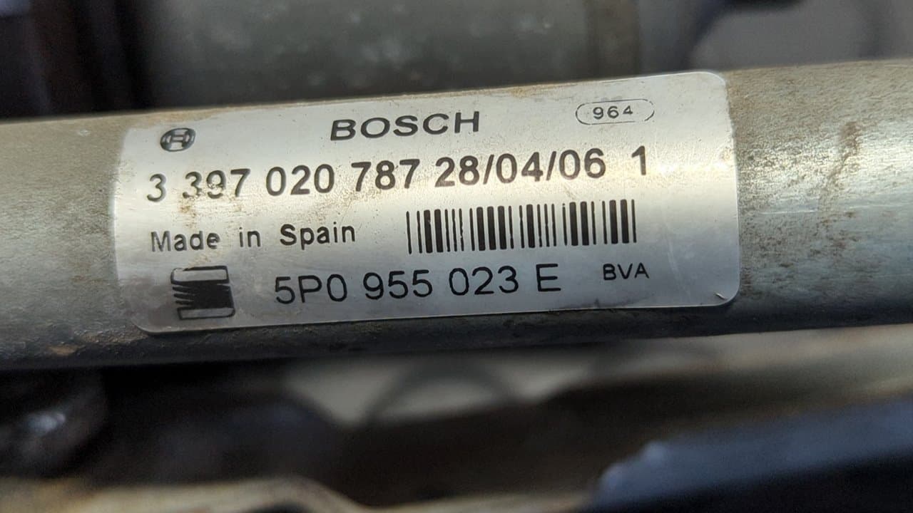 Recambio de MOTOR LIMPIA DELANTERO para SEAT ALTEA (5P1) 2.0 TDI BKD referencia OEM IAM 5P0955119B - AZUL 3