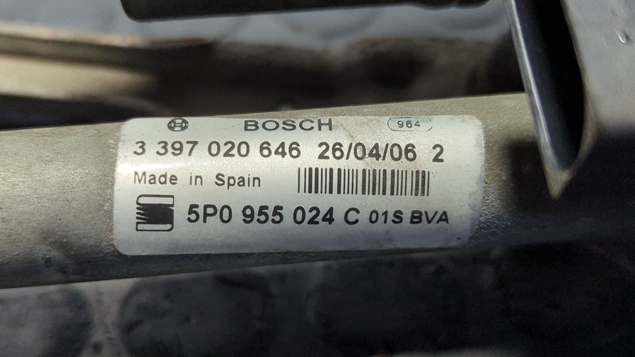 Recambio de MOTOR LIMPIA DELANTERO para SEAT ALTEA (5P1) 2.0 TDI BKD referencia OEM IAM 5P0955120A - AZUL 6