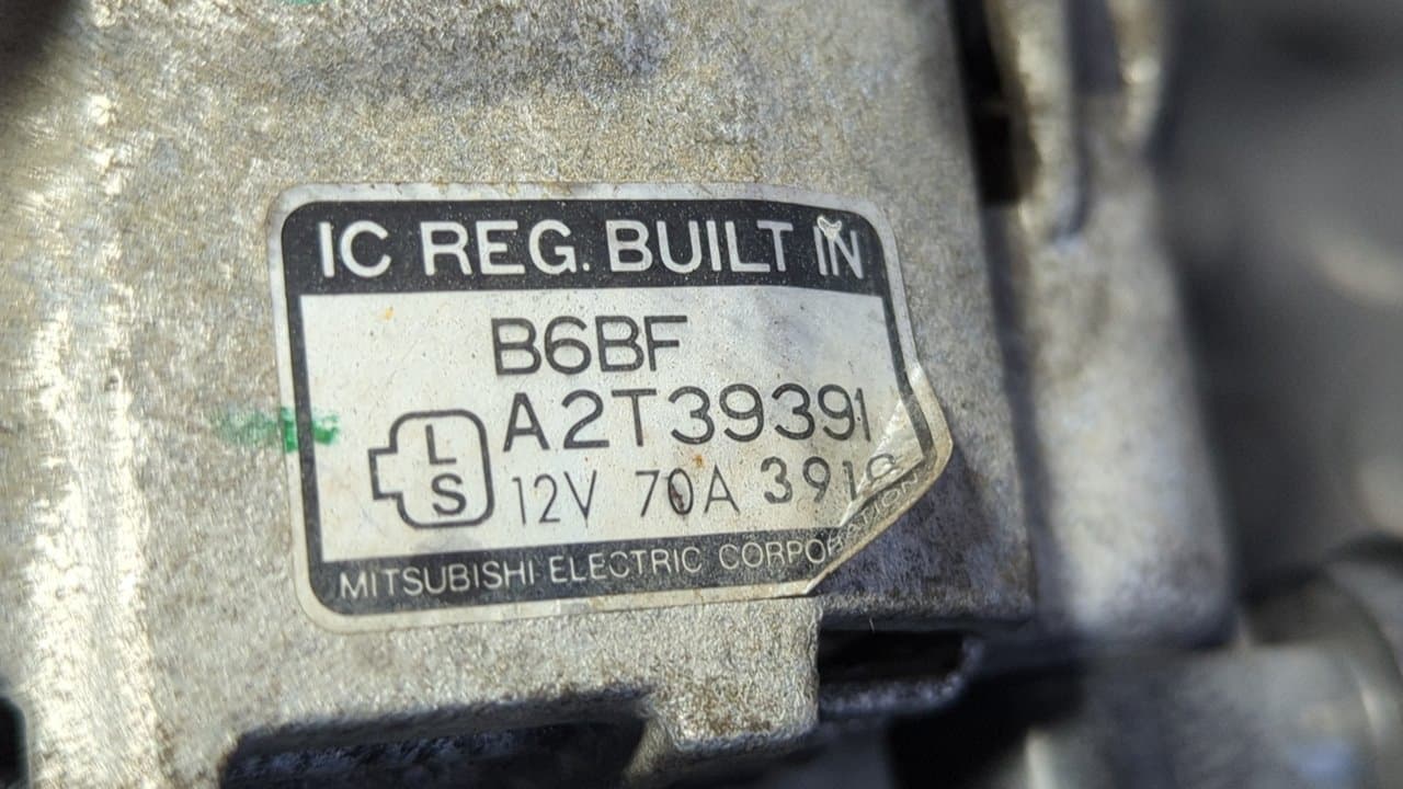 Recambio de ALTERNADOR para MAZDA MX-3 (EC) 1.6 16V B6 referencia OEM IAM A2T39391 - BLANCO 4