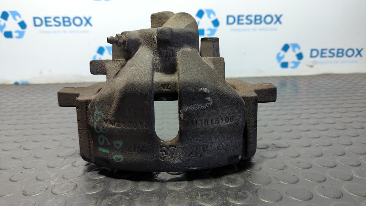 Recambio de PINZA DE FRENO DELANTERA DERECHA para SEAT ALHAMBRA (7V9) Fancy AUY referencia OEM IAM YM212010 - GRIS