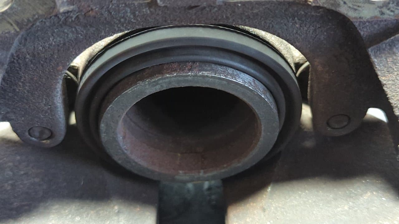 Recambio de PINZA DE FRENO DELANTERA DERECHA para SEAT ALHAMBRA (7V9) Fancy AUY referencia OEM IAM YM212010 - GRIS 6