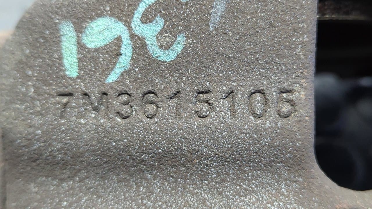 Recambio de PINZA DE FRENO DELANTERA IZQUIERDA para SEAT ALHAMBRA (7V9) Fancy AUY referencia OEM IAM YM212011 - GRIS 4