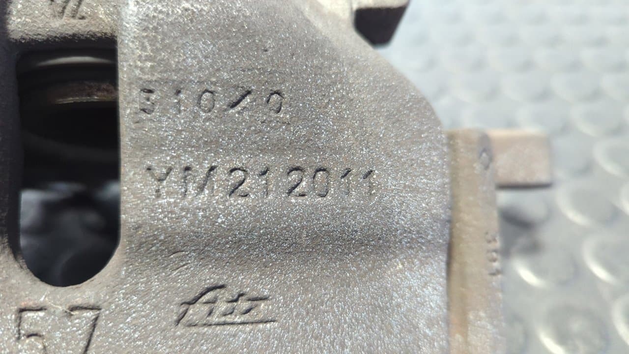 Recambio de PINZA DE FRENO DELANTERA IZQUIERDA para SEAT ALHAMBRA (7V9) Fancy AUY referencia OEM IAM YM212011 - GRIS 5