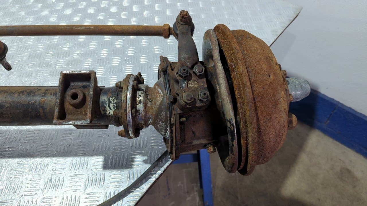 Recambio de PUENTE DELANTERO para LAND ROVER SANTANA 2.5D   E-74         - GRIS 2