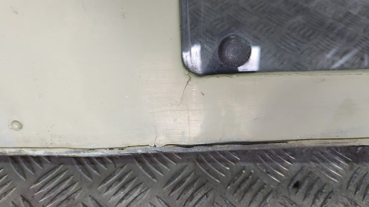 Recambio de LUNA TRASERA DERECHA para LAND ROVER SANTANA 2.5D   E-74         - GRIS 6