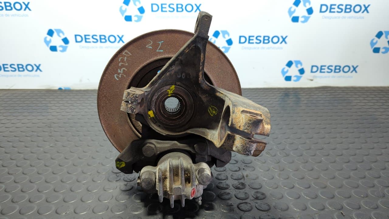 Recambio de MANGUETA DELANTERA IZQUIERDA para PEUGEOT 306 BERLINA 3/4/5 PUERTAS (S2) 1.9 Diesel DHY - BLANCO