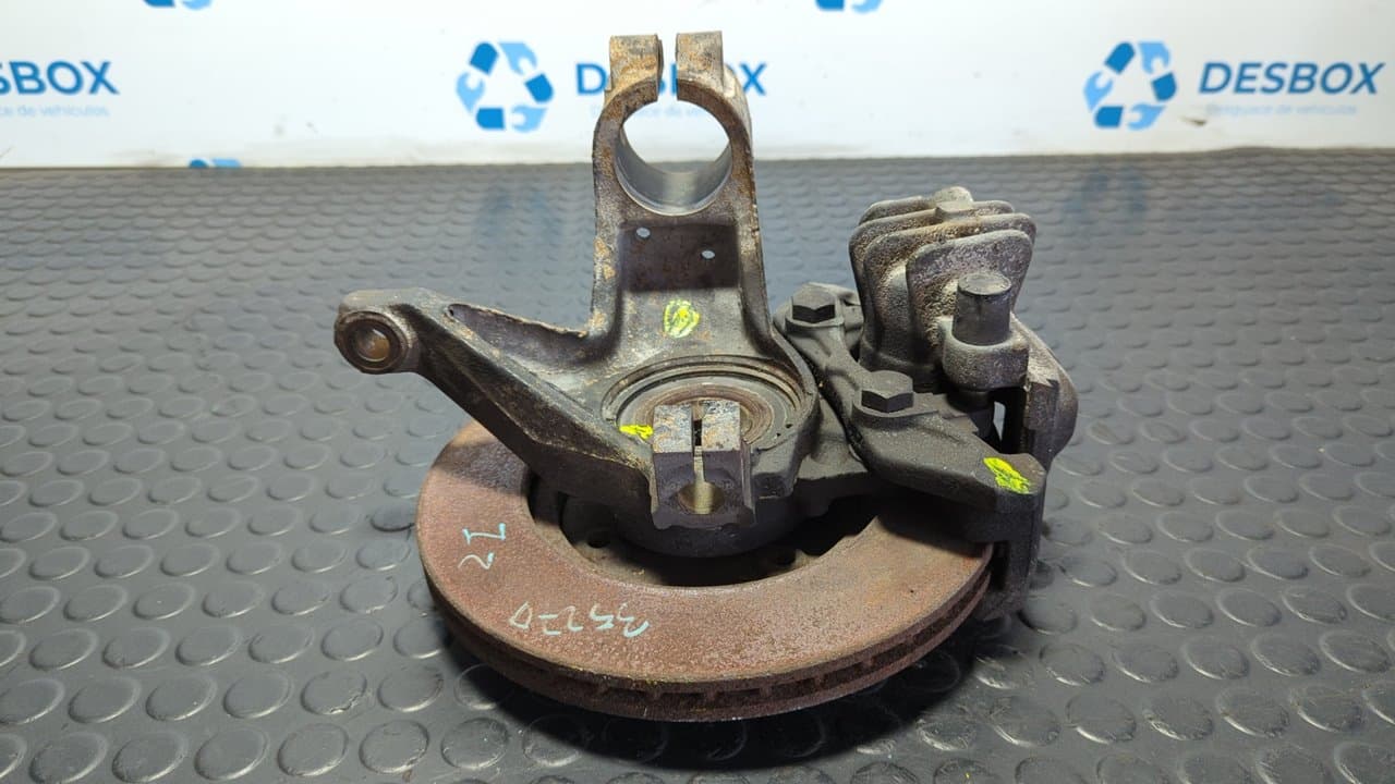 Recambio de MANGUETA DELANTERA IZQUIERDA para PEUGEOT 306 BERLINA 3/4/5 PUERTAS (S2) 1.9 Diesel DHY - BLANCO 2