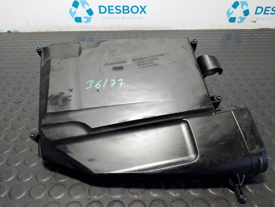 Recambio de CAJA FILTRO AIRE para MERCEDES-BENZ CLASE M (W164) 280 / 300 CDI (164.120) OM642940 referencia OEM IAM A6420940204 - NEGRO