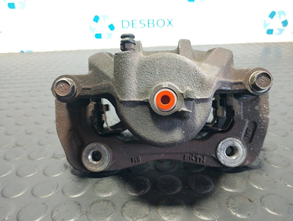 Recambio de PINZA DE FRENO DELANTERA IZQUIERDA para KIA SOUL Burner D4FB referencia OEM IAM BC141088 - BLANCO 4