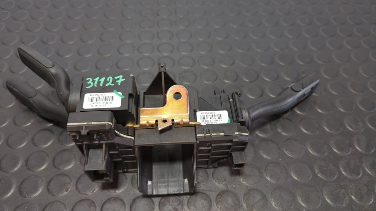 Recambio de MANDO MULTIFUNCION para AUDI A4 AVANT (8E) 2.0 TDI BLB referencia OEM IAM 8E0953549Q - GRIS OSCURO 4