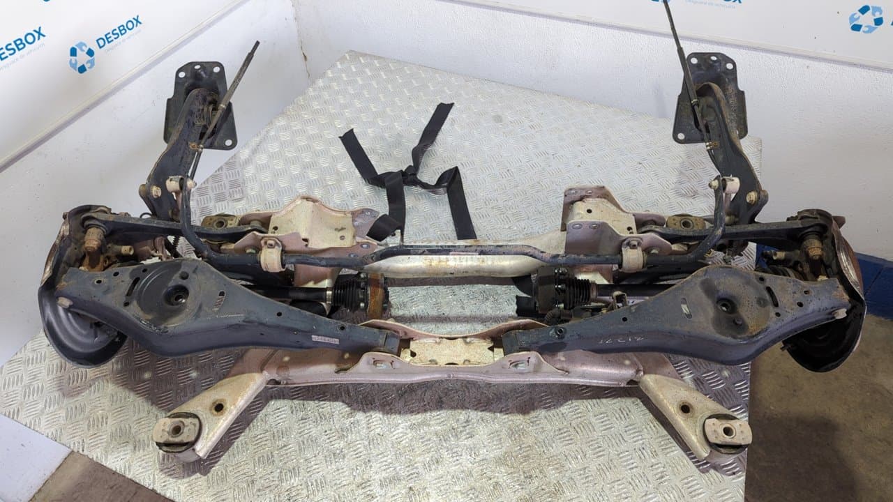 Recambio de PUENTE TRASERO para AUDI A3 (8P) BKD referencia OEM IAM 1K0505235L   - NEGRO 2