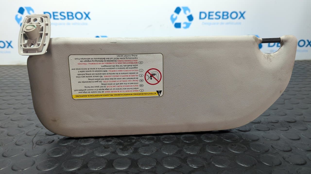 Recambio de PARASOL DERECHO para CITROEN C3 1.4 HDi 8HX - VERDE 2