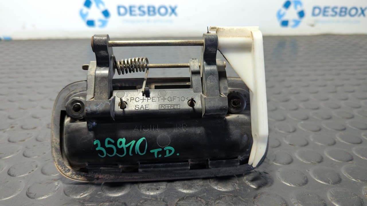 Recambio de MANETA TRASERA DERECHA para TOYOTA LAND CRUISER (J9) TD  VX (5-ptas.) (KZJ95) 1KZTE - ROJO 2