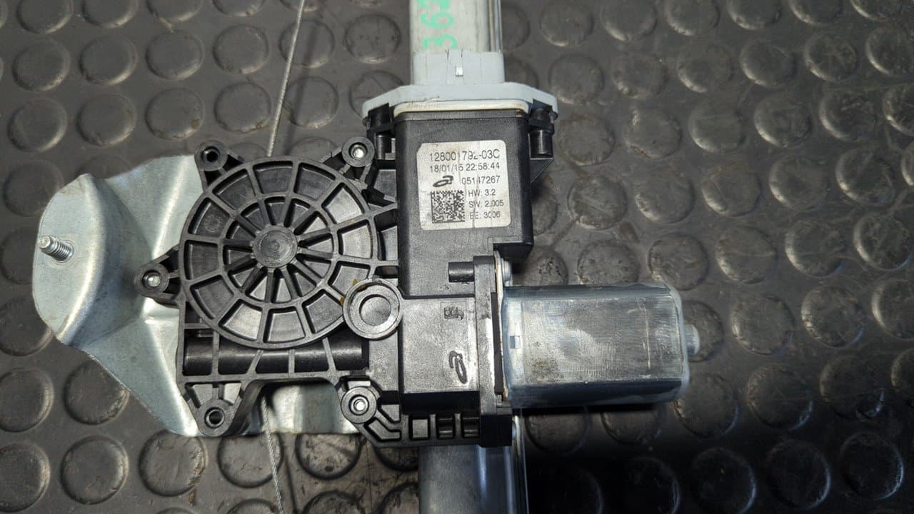 Recambio de ELEVALUNAS DELANTERO IZQUIERDO para RENAULT CAPTUR Dynamique H4B400 referencia OEM IAM 12800179203C - BLANCO 4