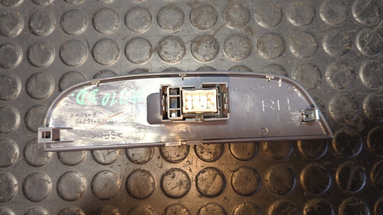 Recambio de MANDO ELEVALUNAS DELANTERO DERECHO para TOYOTA LAND CRUISER (J9) TD  VX (5-ptas.) (KZJ95) 1KZTE referencia OEM IAM 7423160120 - ROJO 3