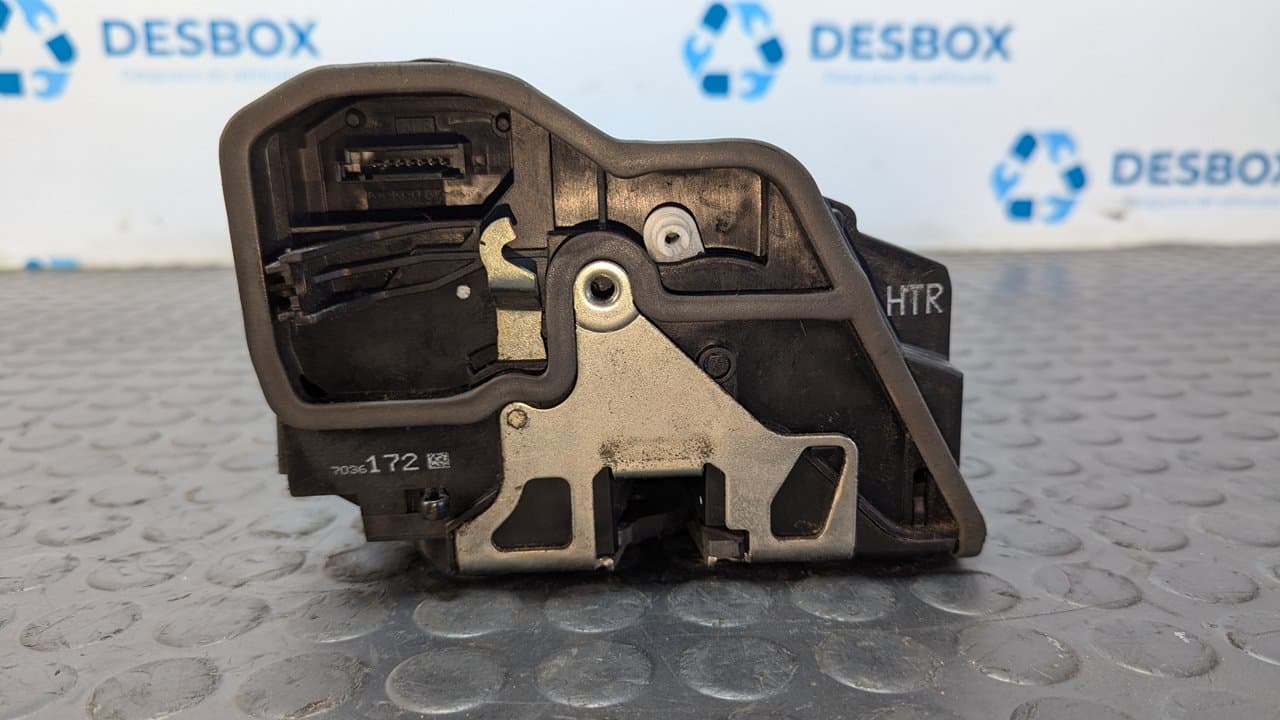 Recambio de CERRADURA PUERTA TRASERA DERECHA para BMW SERIE 7 (E65/E66) 730d M57N2306D2 referencia OEM IAM 7036172 - NEGRO 3