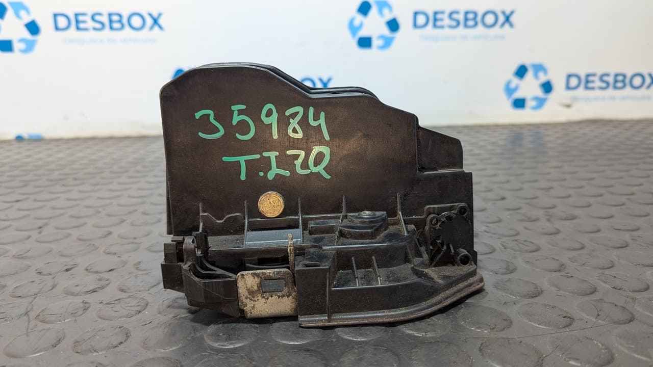 Recambio de CERRADURA PUERTA TRASERA IZQUIERDA para BMW SERIE 7 (E65/E66) 730d M57N2306D2 referencia OEM IAM 7036171 - NEGRO