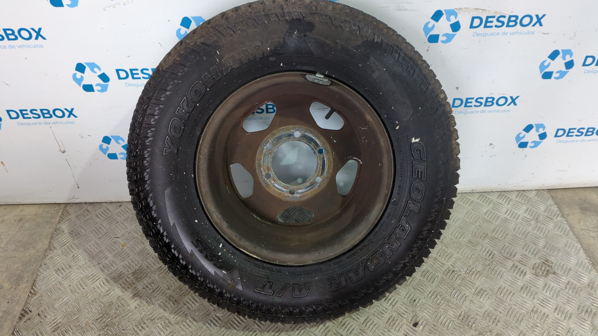 Recambio de JUEGO LLANTAS para MITSUBISHI PAJERO 2.5 TD 4D56 - AZUL 8