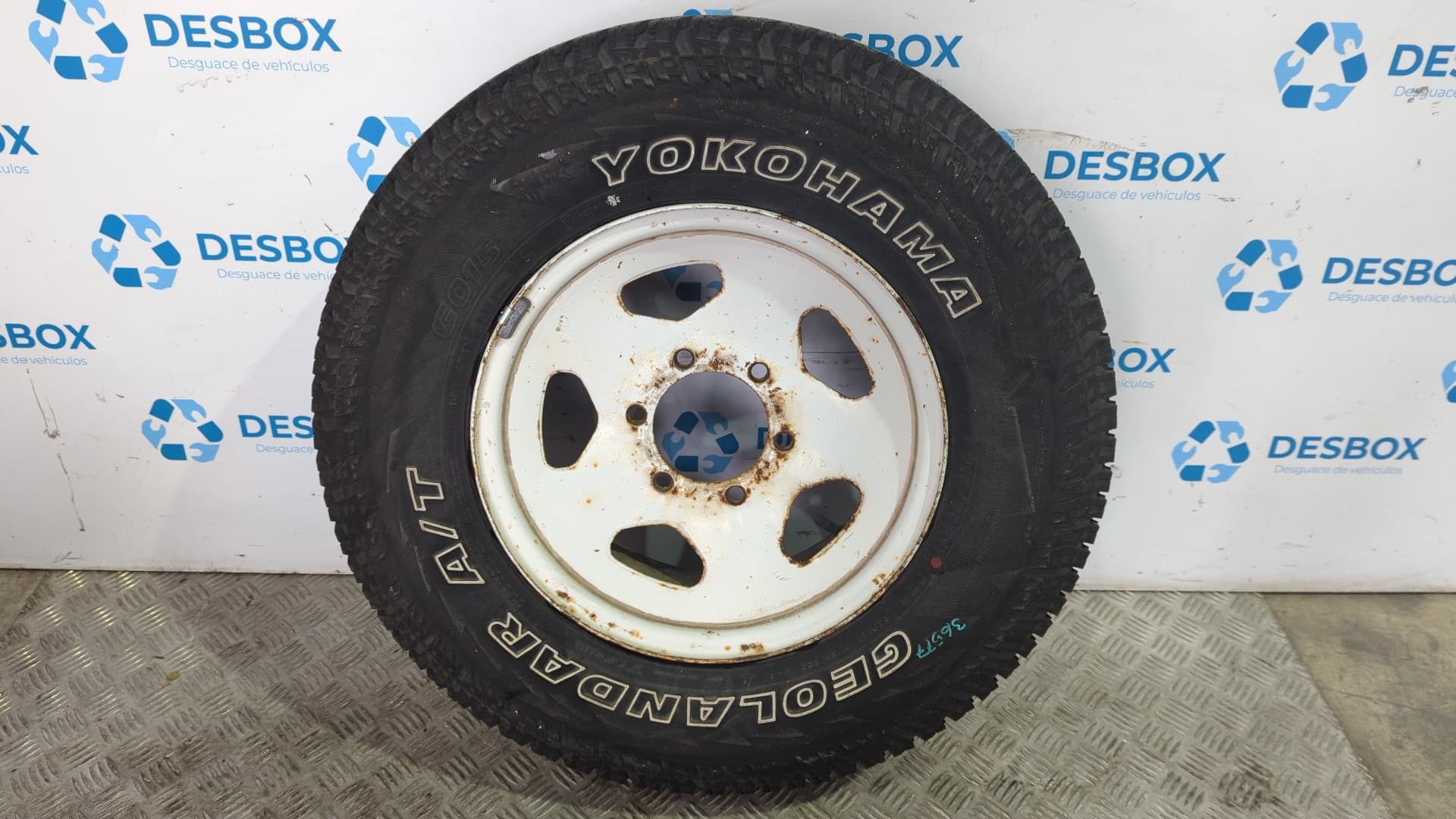 Recambio de JUEGO LLANTAS para MITSUBISHI PAJERO 2.5 TD 4D56 - AZUL 2