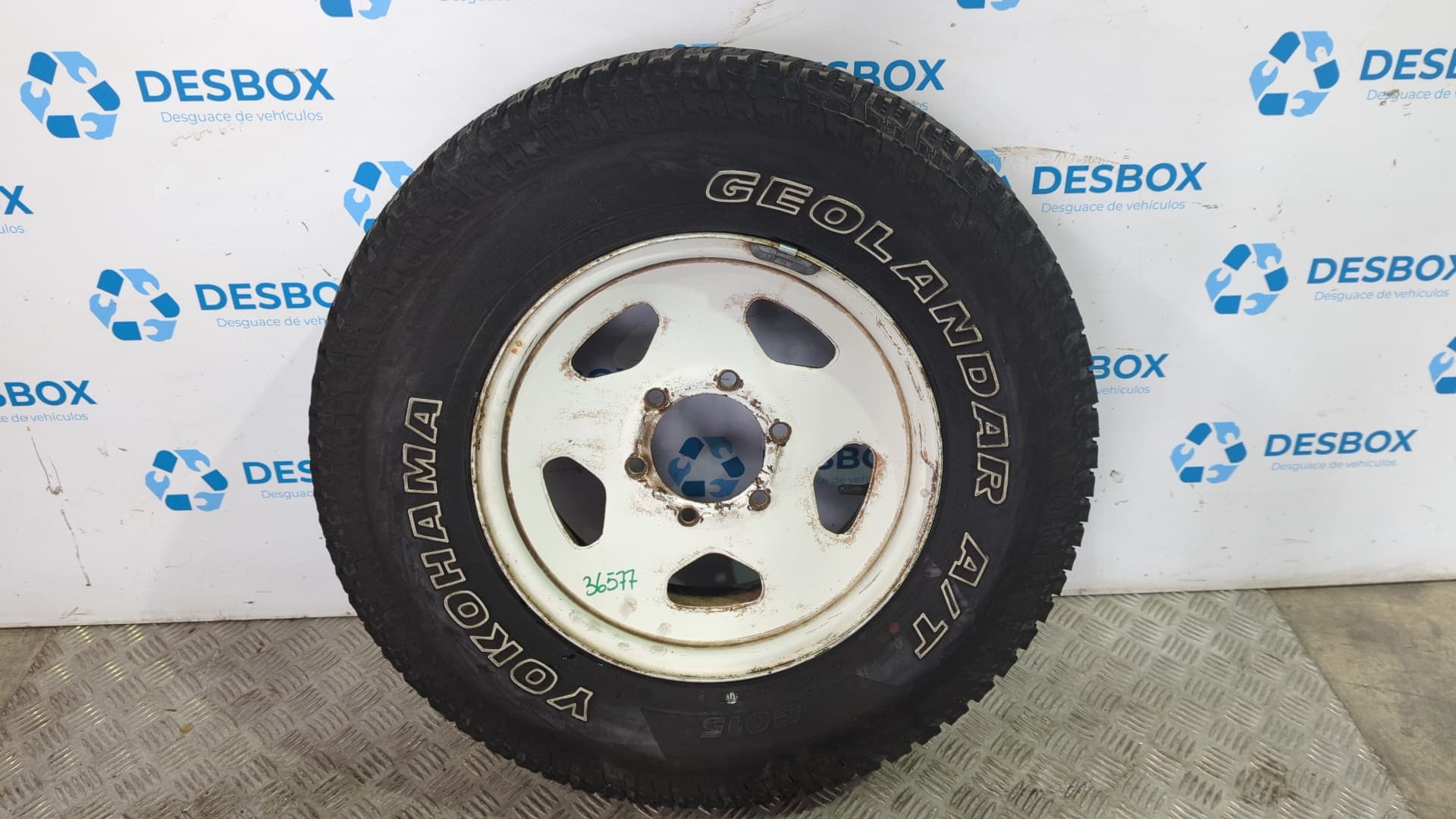 Recambio de JUEGO LLANTAS para MITSUBISHI PAJERO 2.5 TD 4D56 - AZUL 9