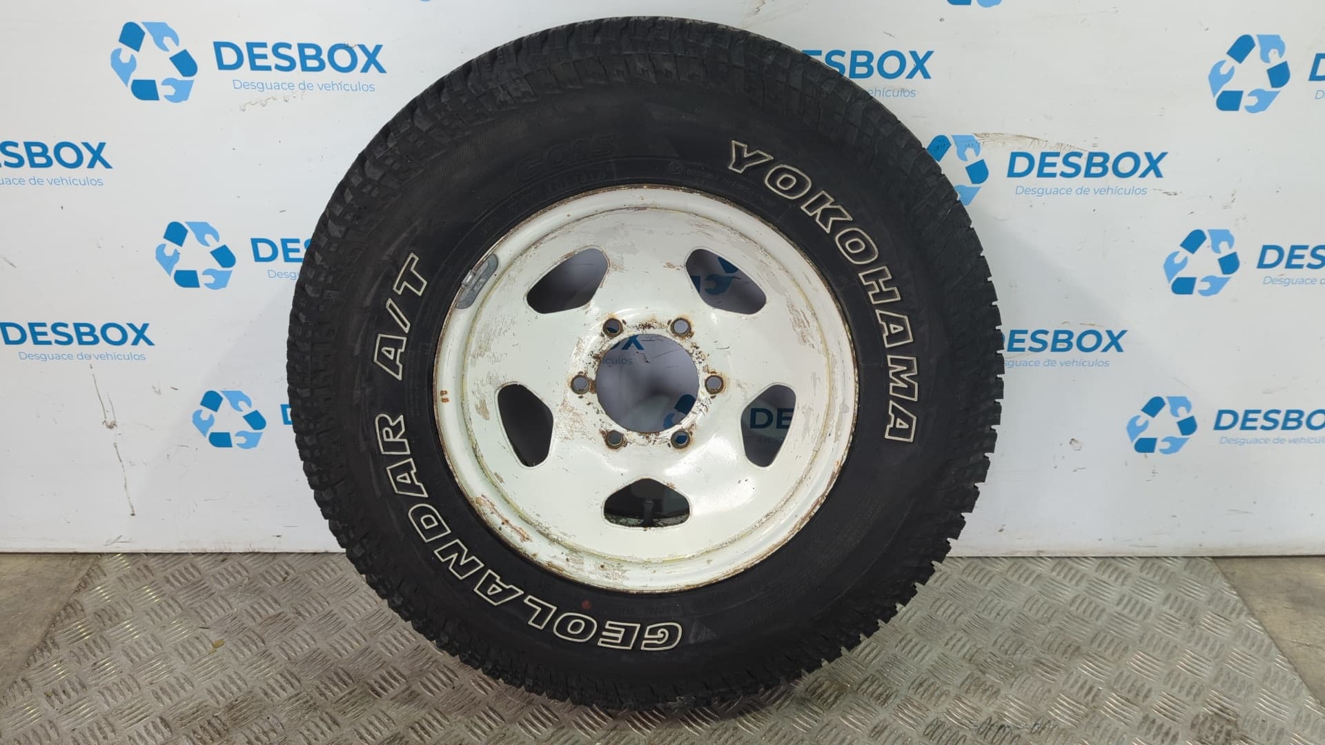 Recambio de JUEGO LLANTAS para MITSUBISHI PAJERO 2.5 TD 4D56 - AZUL 7