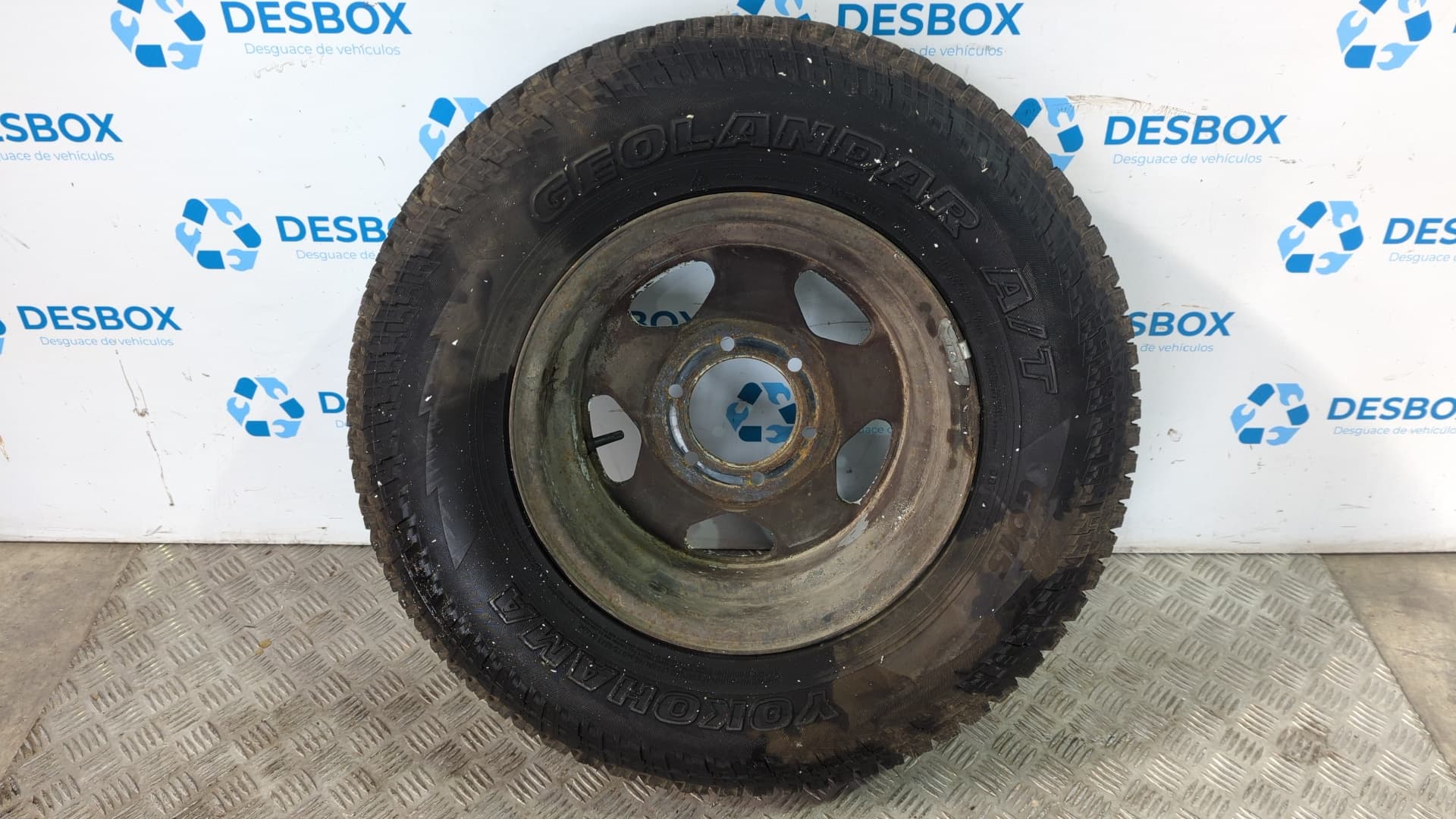 Recambio de JUEGO LLANTAS para MITSUBISHI PAJERO 2.5 TD 4D56 - AZUL 4