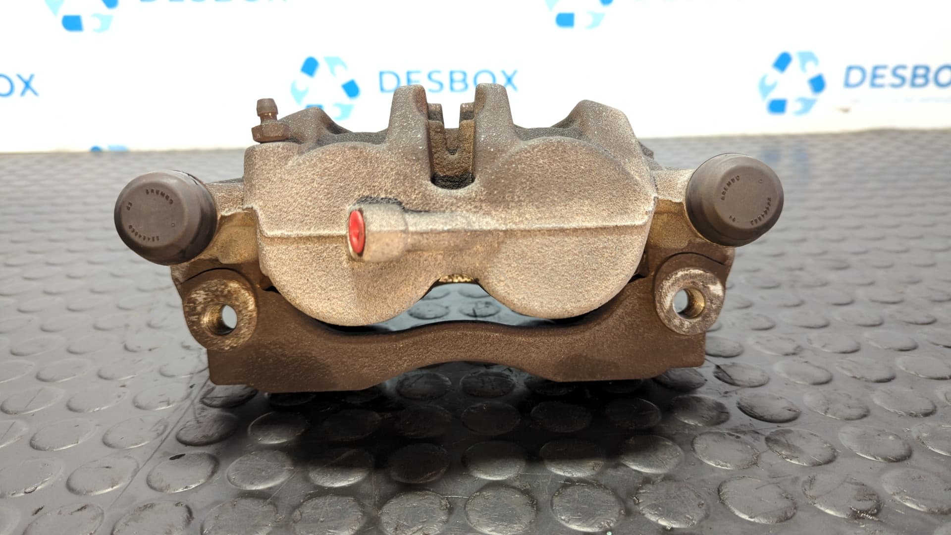 Recambio de PINZA DE FRENO DELANTERA DERECHA para IVECO DAILY CAJA CERRADA (2006 =>) Caja cerrada 35S... batalla 3000L F1AE0481G*A referencia OEM IAM 970101 - BLANCO 3
