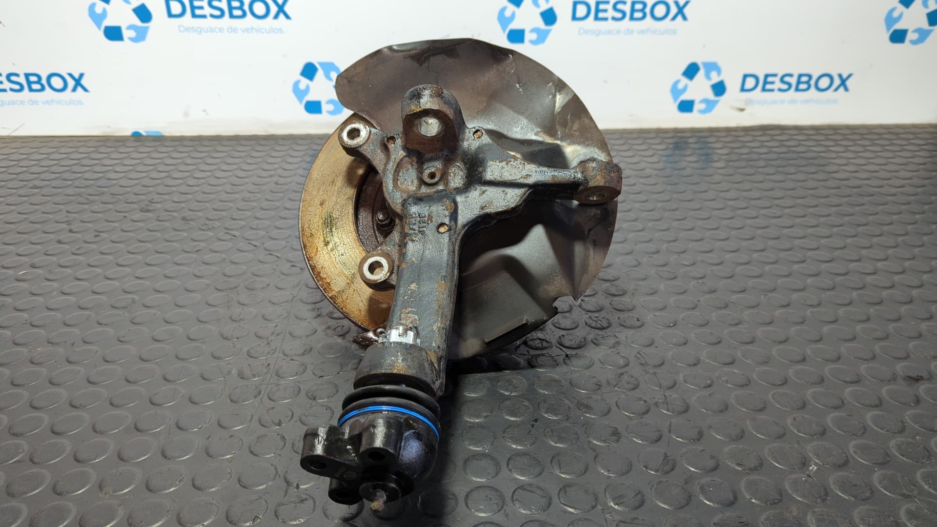 Recambio de MANGUETA DELANTERA DERECHA para HYUNDAI H 100 2.5 Diesel D4BH referencia OEM IAM J13B - AZUL