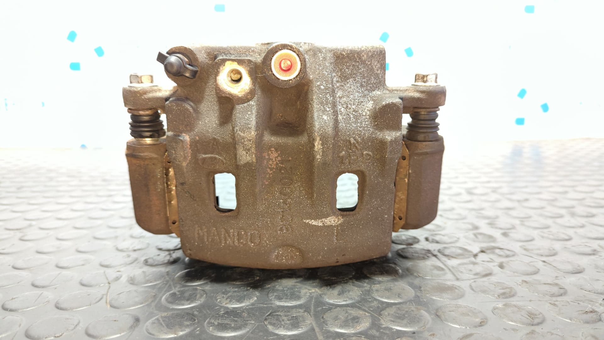 Recambio de PINZA DE FRENO DELANTERA IZQUIERDA para HYUNDAI H 100 2.5 Diesel D4BH referencia OEM IAM BC140021 - AZUL