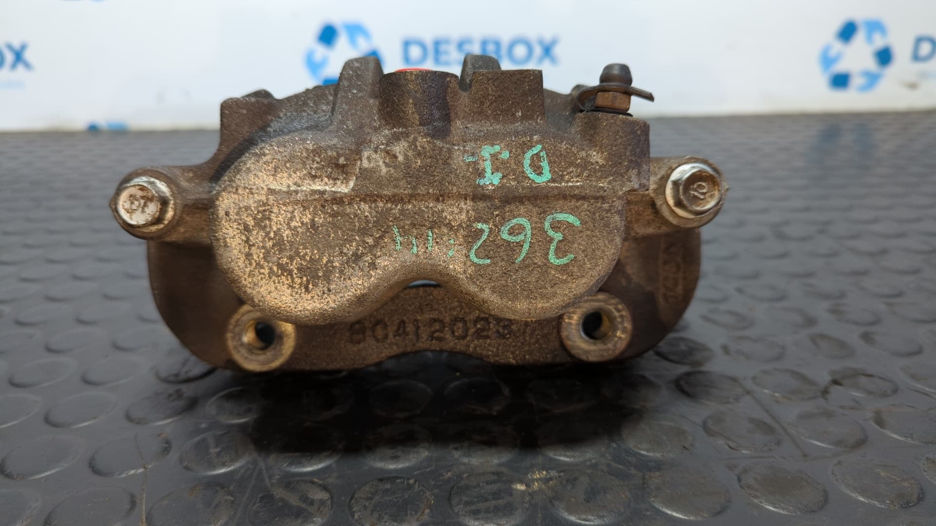 Recambio de PINZA DE FRENO DELANTERA IZQUIERDA para HYUNDAI H 100 2.5 Diesel D4BH referencia OEM IAM BC140021 - AZUL 3