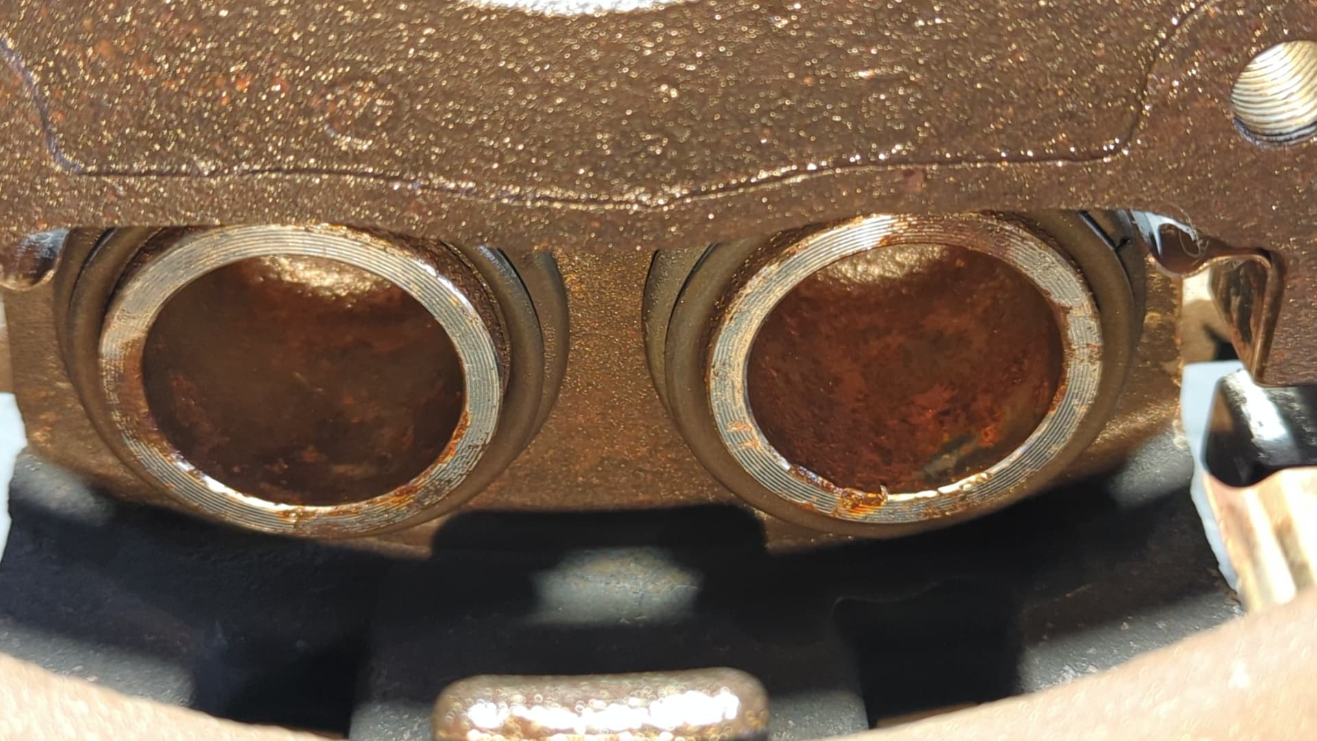 Recambio de PINZA DE FRENO DELANTERA IZQUIERDA para HYUNDAI H 100 2.5 Diesel D4BH referencia OEM IAM BC140021 - AZUL 2