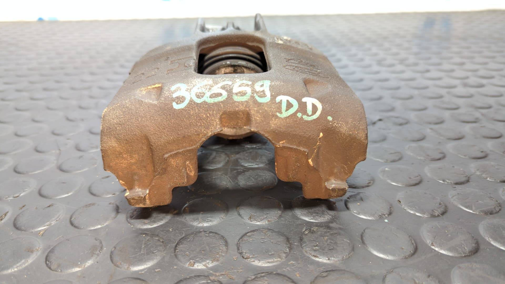 Recambio de PINZA DE FRENO DELANTERA DERECHA para FORD FOCUS BERLINA (CAK) Ghia FFDA referencia OEM IAM ATE 22 648 - GRIS 5