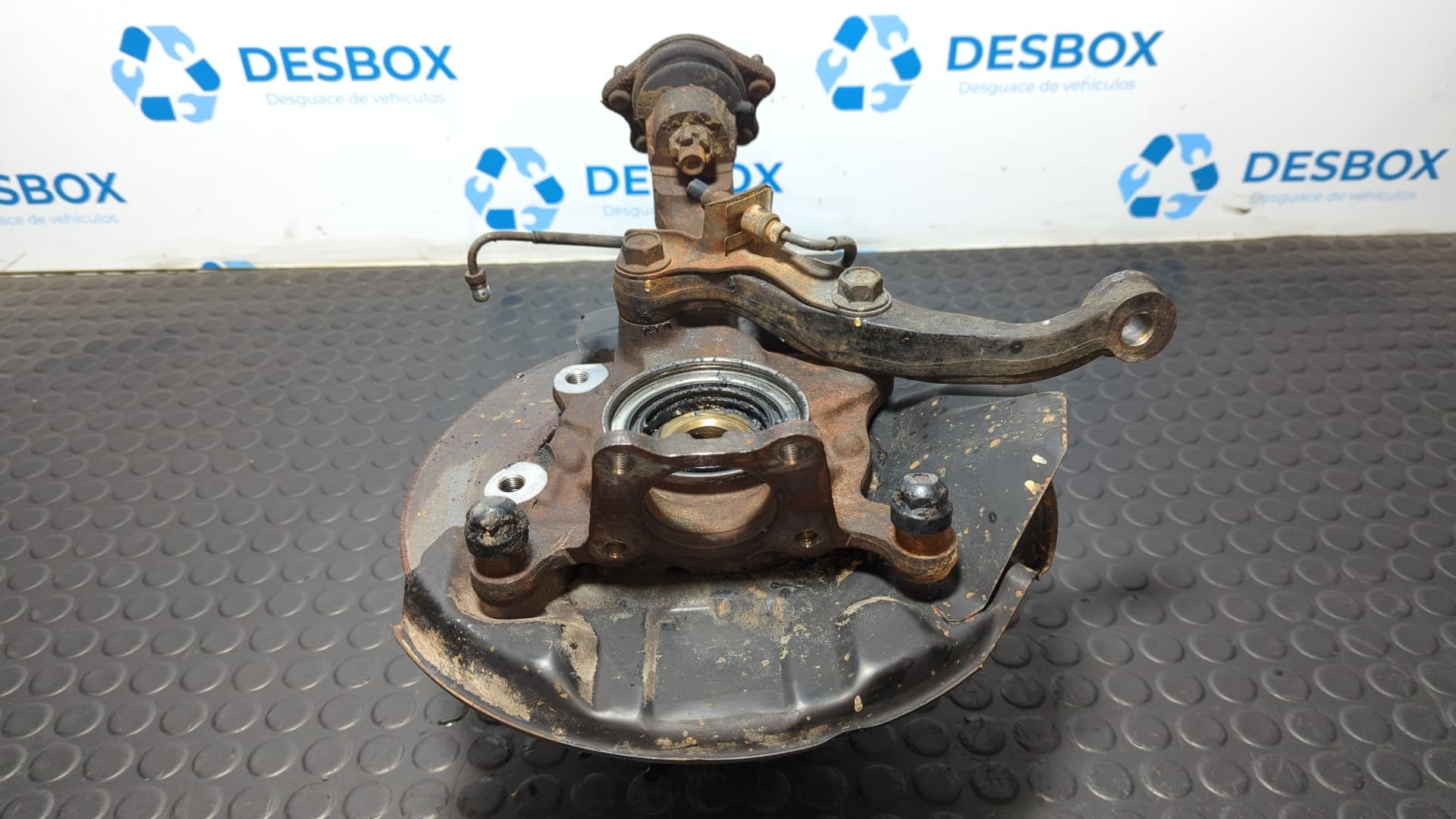 Recambio de MANGUETA DELANTERA IZQUIERDA para TOYOTA HILUX (KUN) Double Cab 4X4 2L-TE referencia OEM IAM 4320235030  - VERDE 3