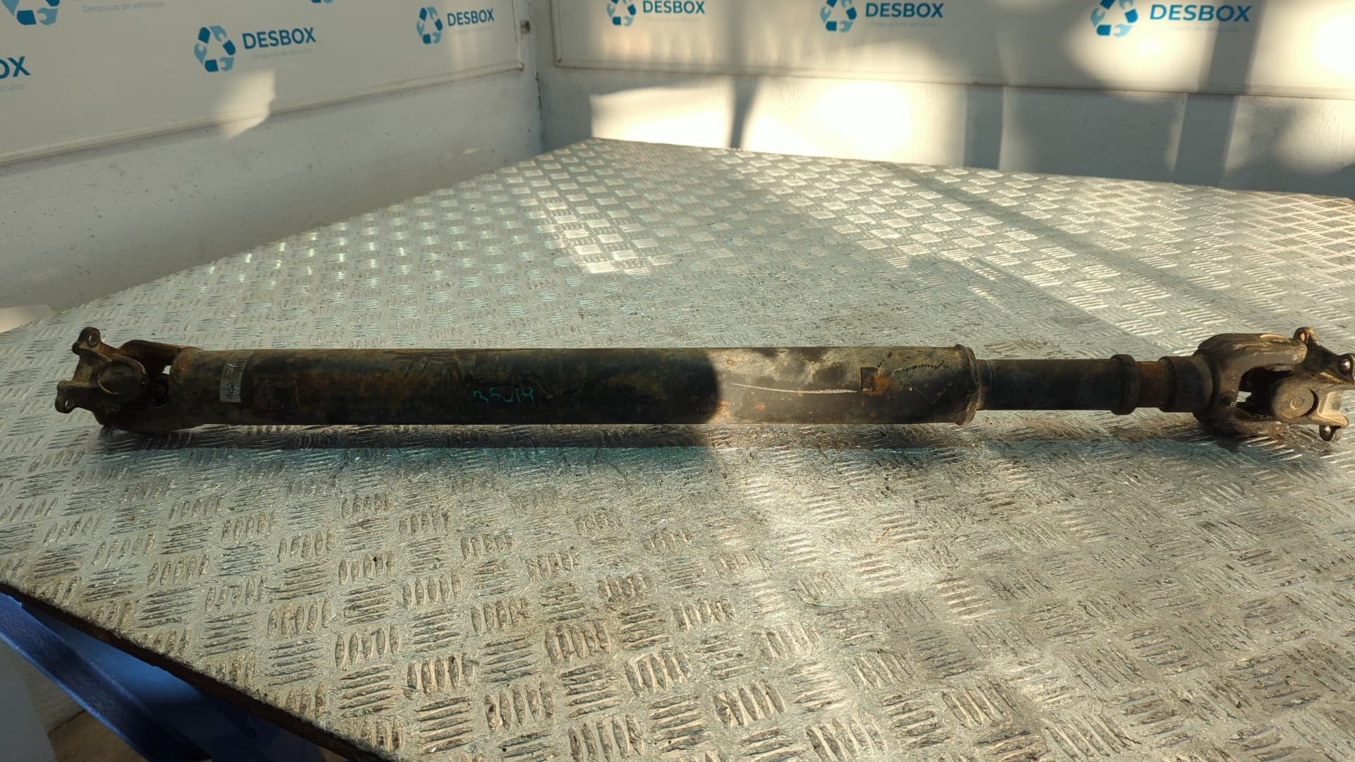 Recambio de TRANSMISION CENTRAL para TOYOTA HILUX (KUN) Double Cab 4X4 2L-TE referencia OEM IAM N5210 - VERDE