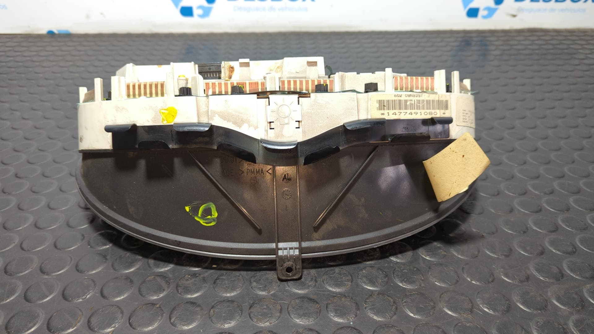 Recambio de CUADRO INSTRUMENTOS para CITROEN EVASION 1.9 Turbodiesel D8BXUD9TF referencia OEM IAM 1477491080 - ROJO 4
