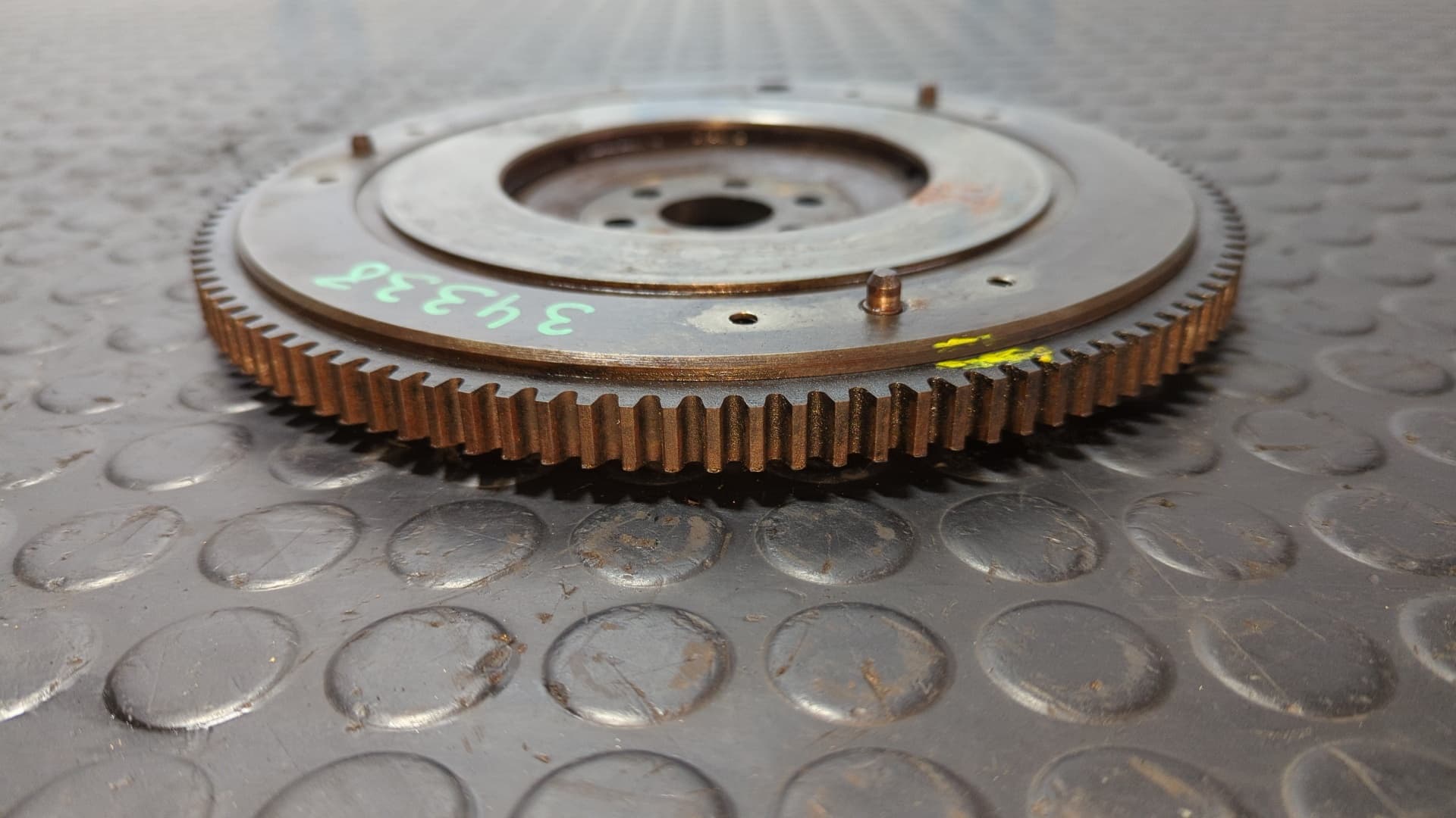 Recambio de VOLANTE MOTOR para SEAT 133 DH - BLANCO 3