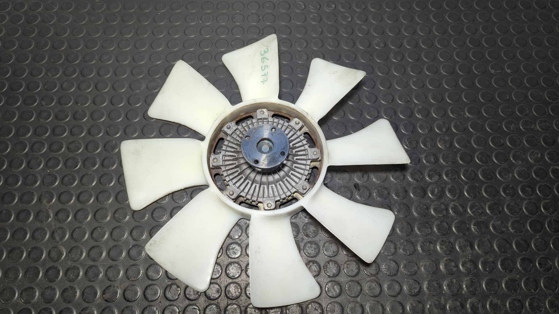 Recambio de VENTILADOR VISCOSO MOTOR para MITSUBISHI PAJERO 2.5 TD 4D56 referencia OEM IAM 43062 - AZUL 3