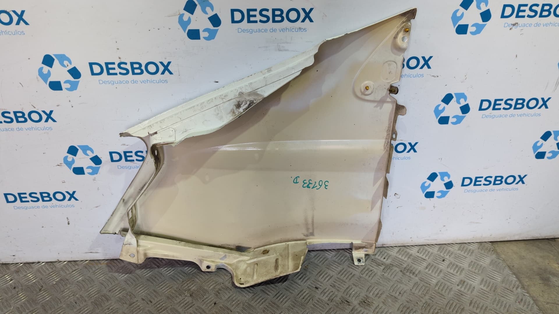 Recambio de ALETA DELANTERA DERECHA para IVECO DAILY CAJA CERRADA (2006 =>) Caja cerrada 35S... batalla 3000L F1AE0481G*A - BLANCO 2