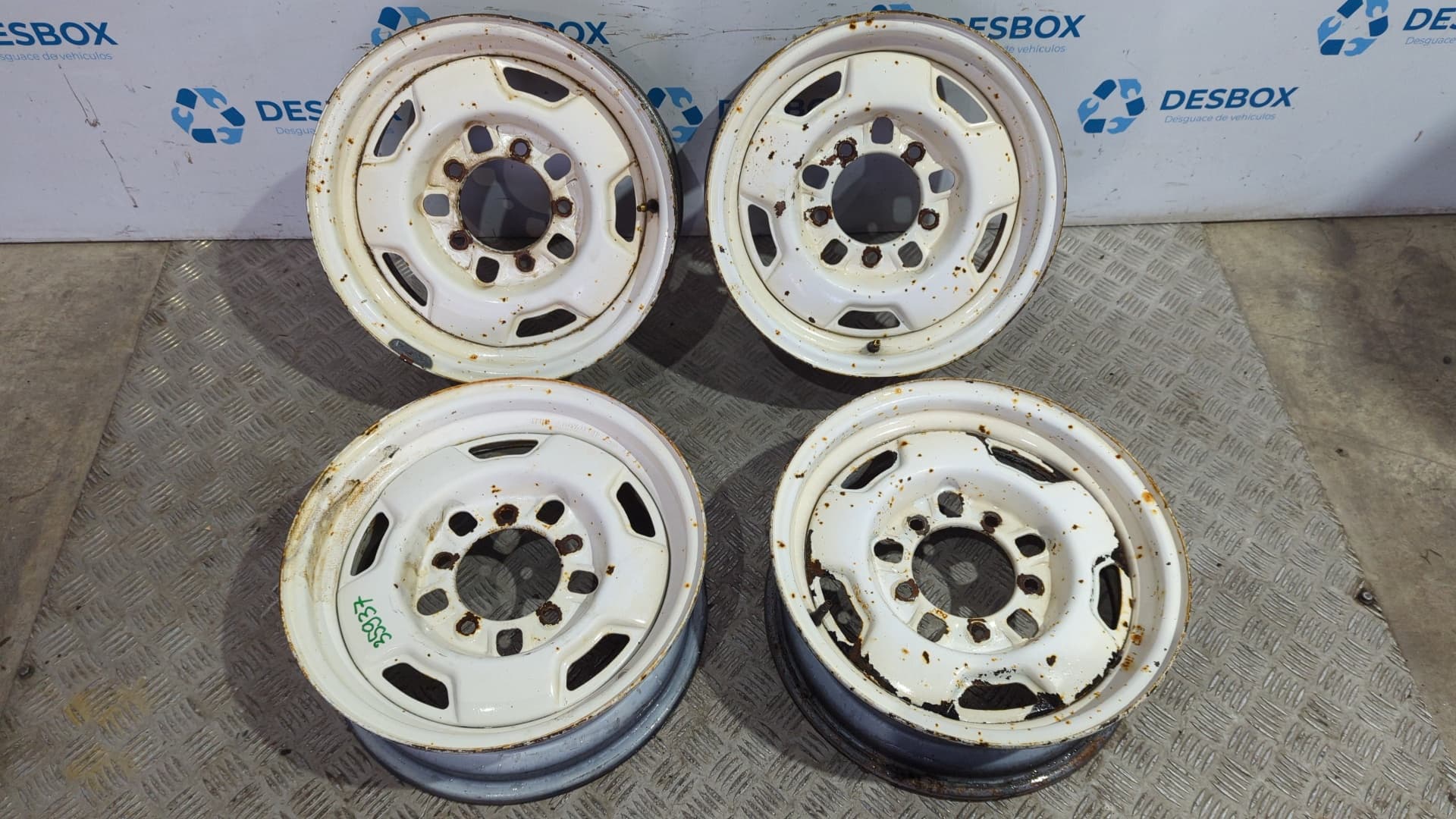 Recambio de JUEGO LLANTAS para SUZUKI SAMURAI SJ 413 (SJ) 1.0 G F10A referencia OEM IAM EF1135 - AMARILLO