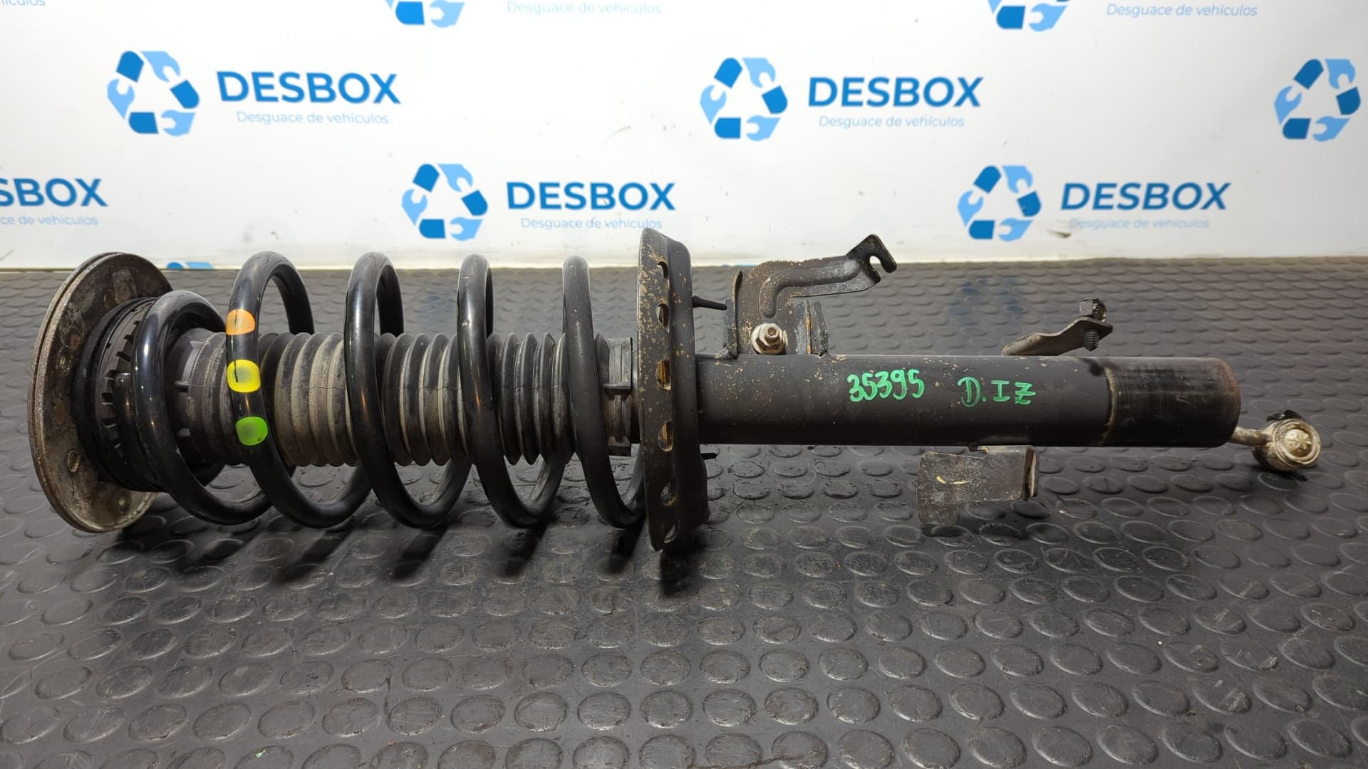 Recambio de AMORTIGUADOR DELANTERO IZQUIERDO para LAND ROVER FREELANDER (LR2) 2.2 Td4 CAT 224DT referencia OEM IAM 6G9118K001UAF - AZUL