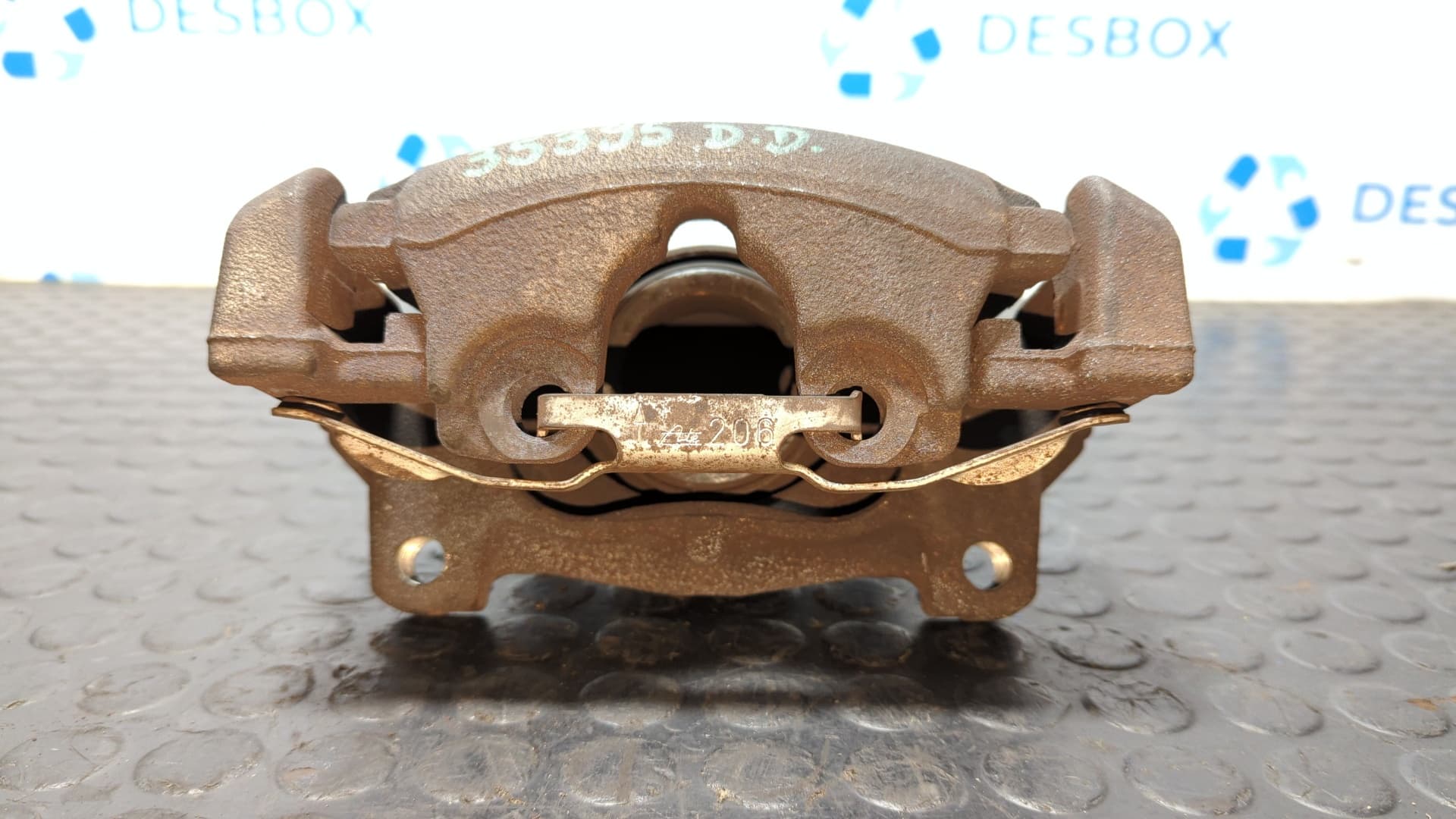 Recambio de PINZA DE FRENO DELANTERA DERECHA para LAND ROVER FREELANDER (LR2) 2.2 Td4 CAT 224DT referencia OEM IAM FOMOCO 746 - AZUL 2