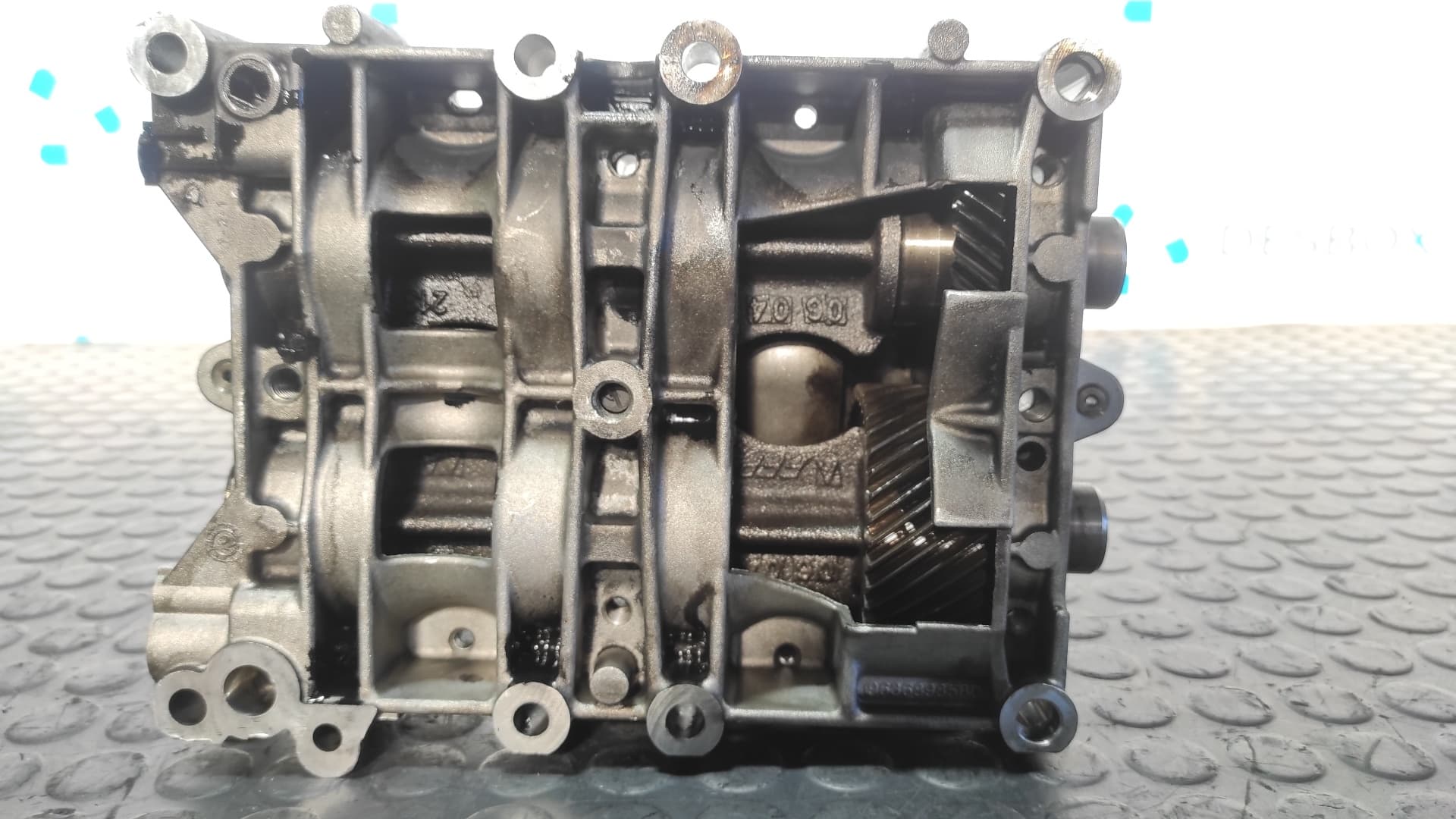 Recambio de EJE COMPENSACION CIGUEÑAL para LAND ROVER FREELANDER (LR2) 2.2 Td4 CAT 224DT referencia OEM IAM 9636898380 - AZUL 4