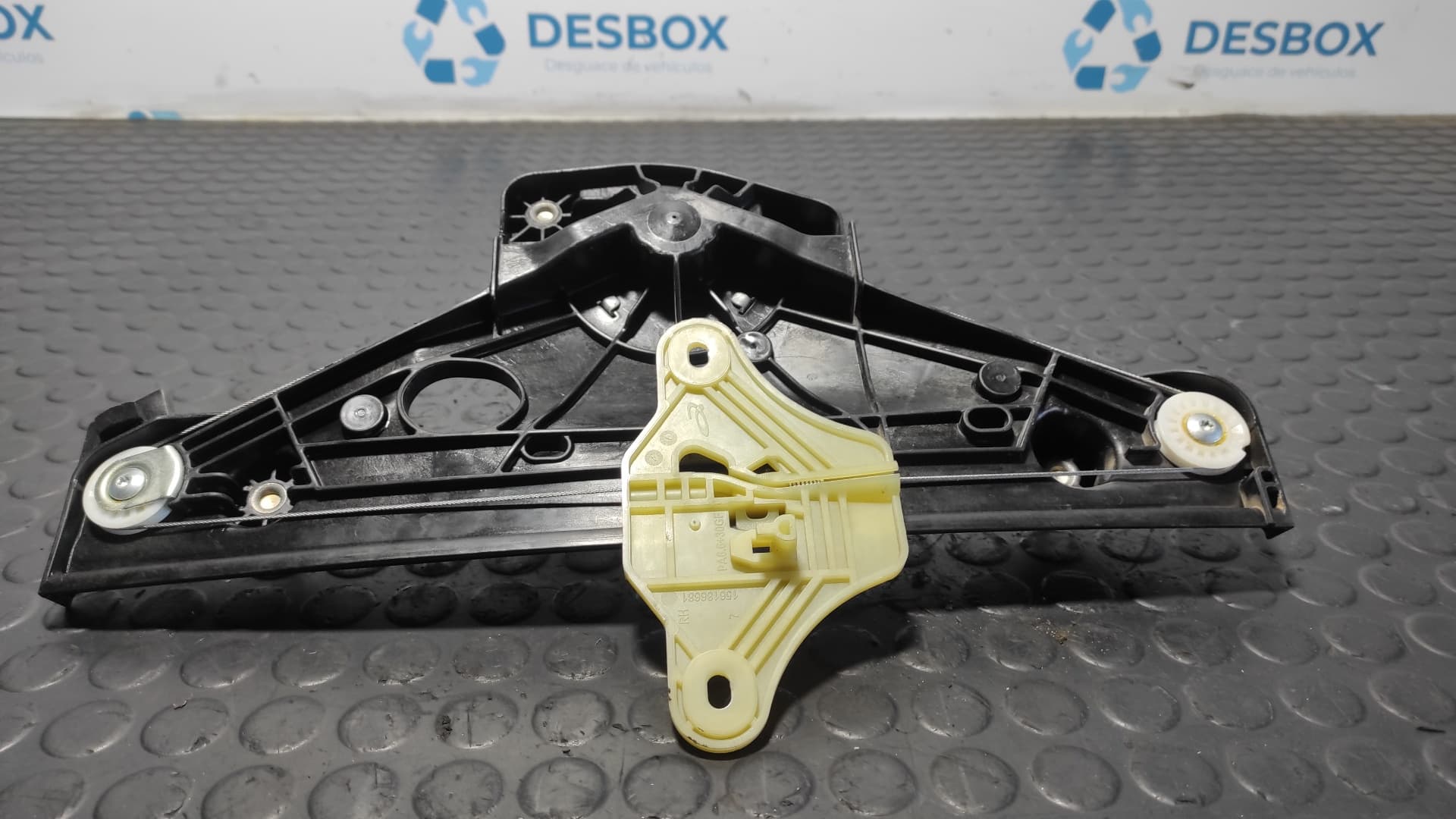 Recambio de ELEVALUNAS TRASERO DERECHO para RENAULT CLIO V 1.0 H4DE4 referencia OEM IAM 827204807R - ROJO 3