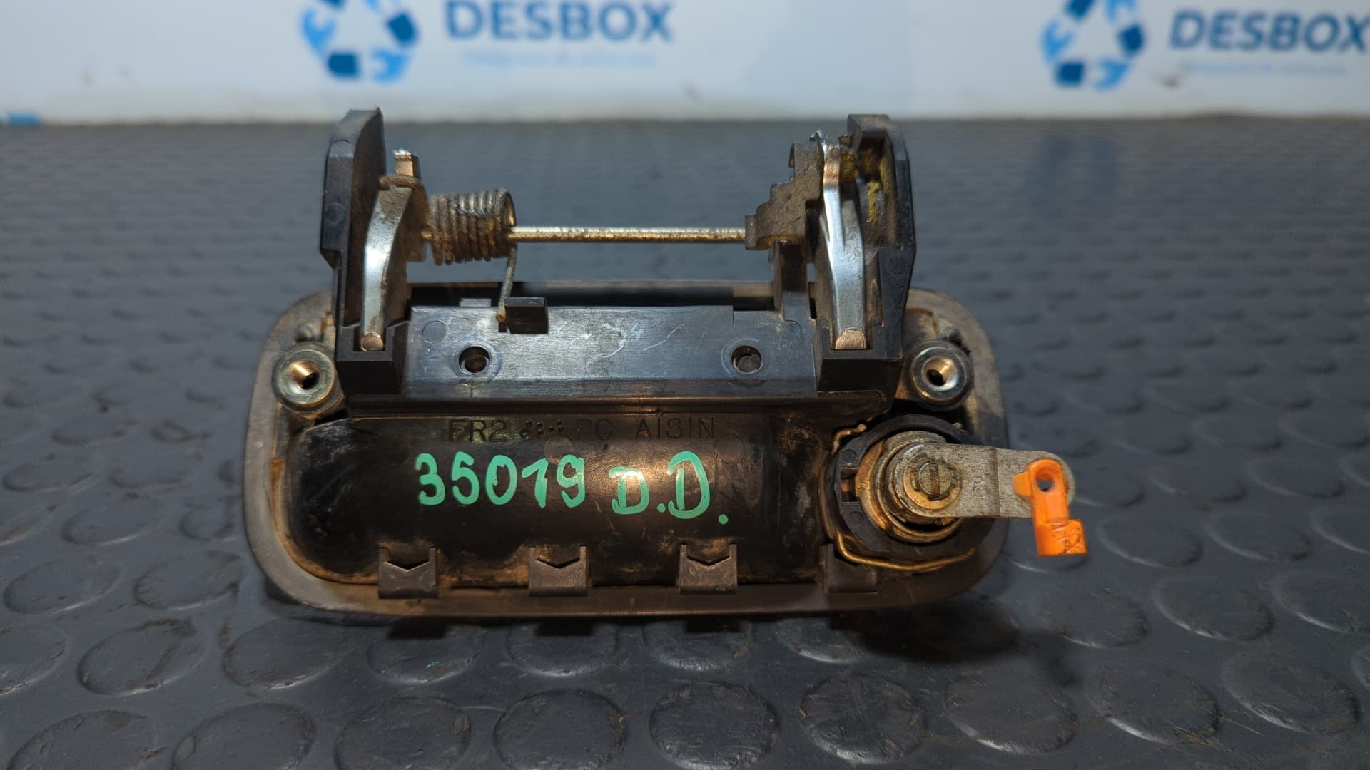 Recambio de MANETA DELANTERA DERECHA para TOYOTA HILUX (KUN) Double Cab 4X4 2L-TE referencia OEM IAM FR2 - VERDE 3