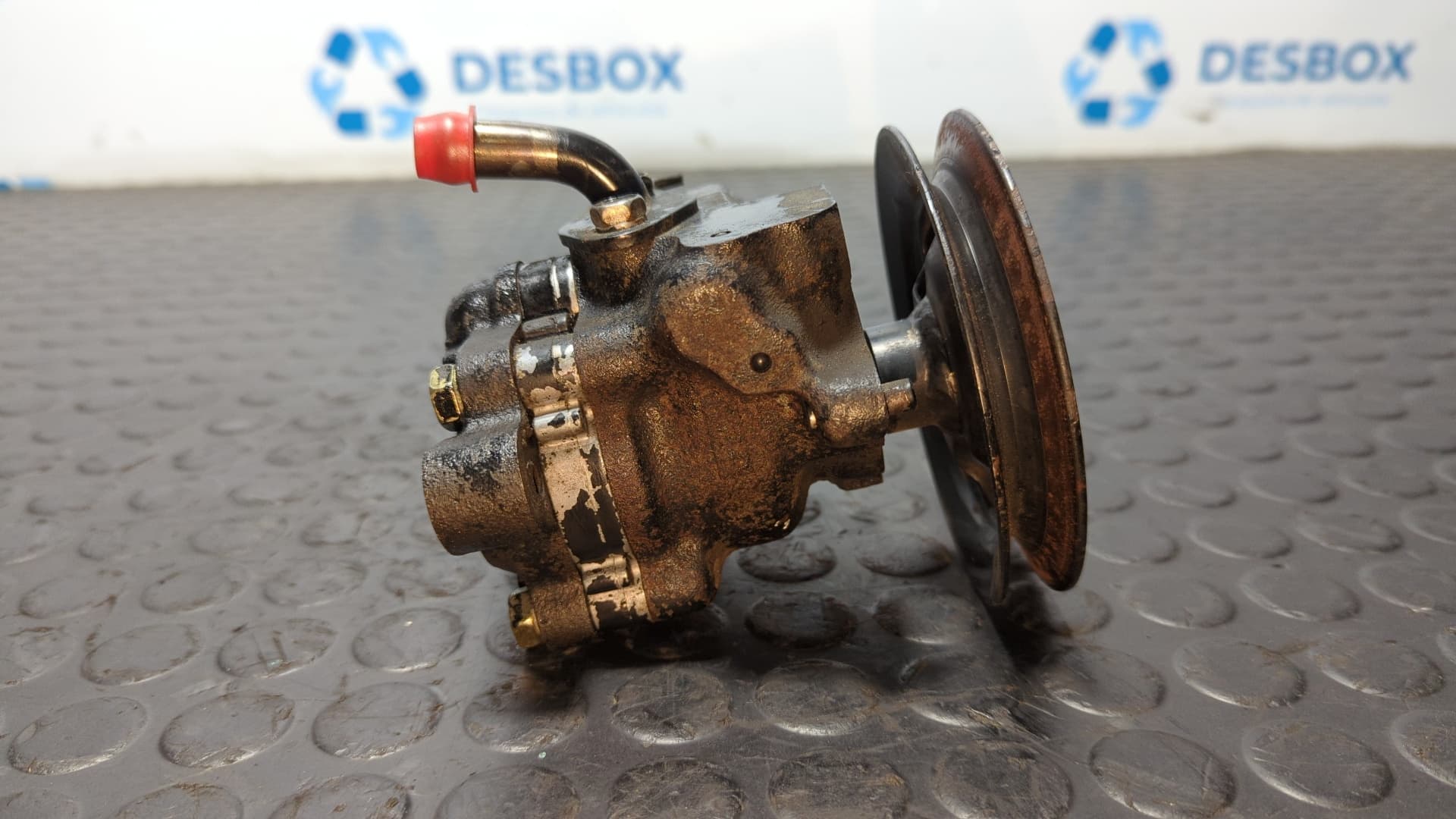 Recambio de BOMBA DIRECCION para MITSUBISHI PAJERO 2.5 TD 4D56 referencia OEM IAM 87198 - AZUL 3