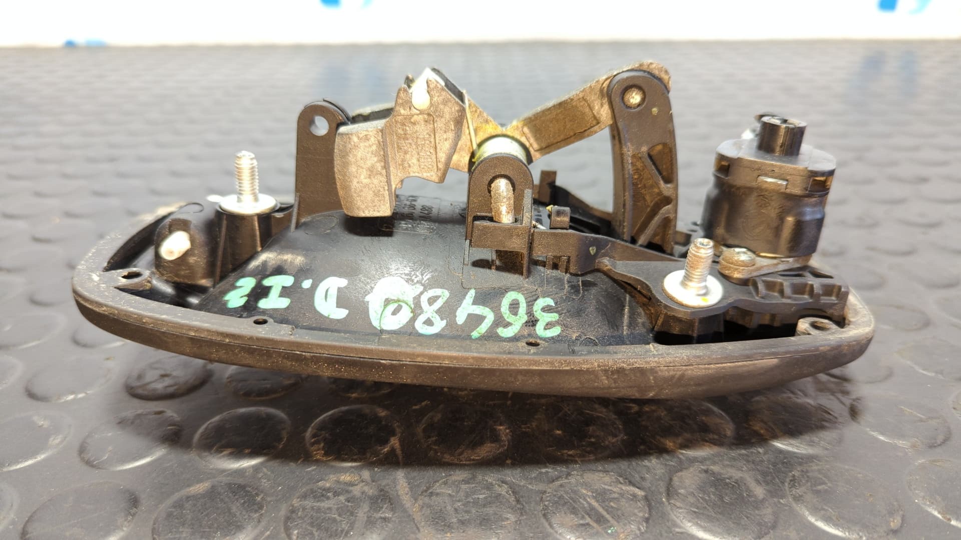 Recambio de MANETA DELANTERA IZQUIERDA para FIAT DOBLO 1.6 JTDM 16V CAT 198A3000 referencia OEM IAM 242557F - BLANCO 2