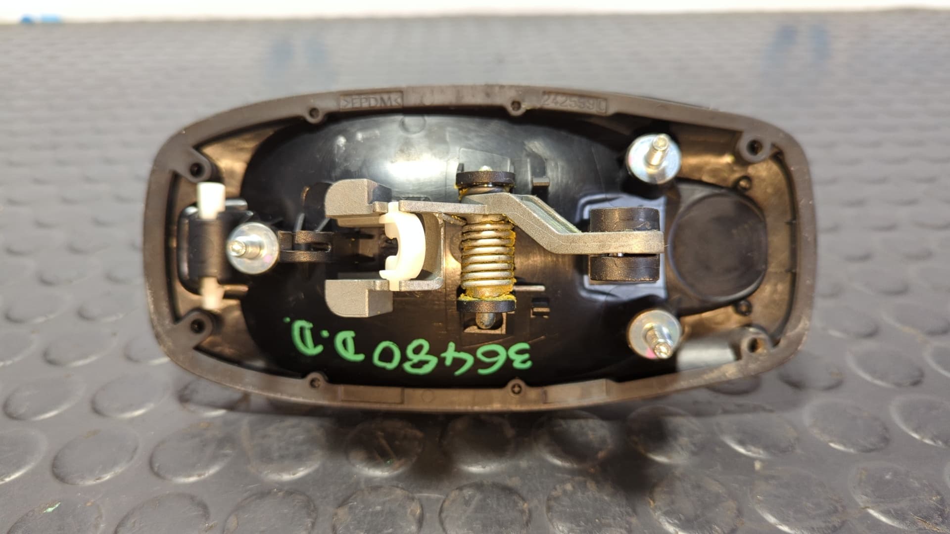 Recambio de MANETA DELANTERA DERECHA para FIAT DOBLO 1.6 JTDM 16V CAT 198A3000 referencia OEM IAM 242940A - BLANCO 2