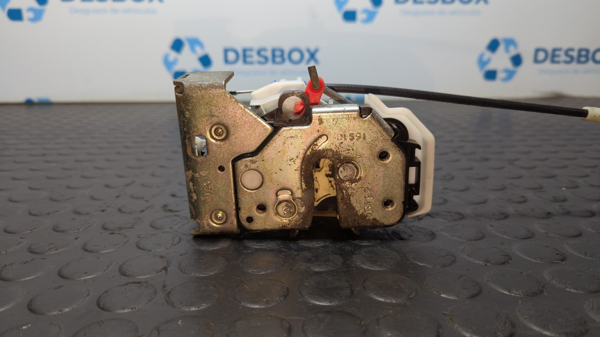 Recambio de CERRADURA PUERTA DELANTERA IZQUIERDA para FIAT DOBLO 1.6 JTDM 16V CAT 198A3000 referencia OEM IAM B792 - BLANCO 2