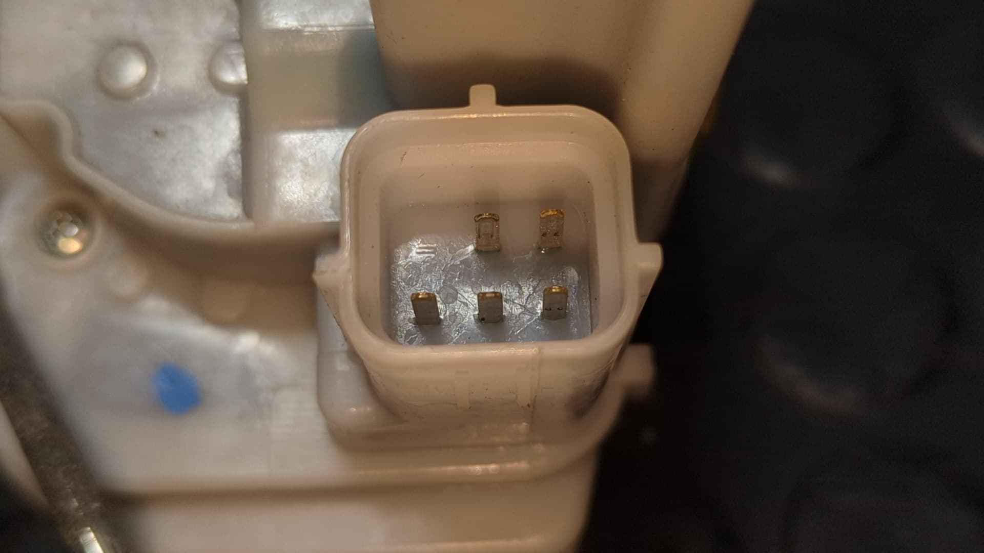 Recambio de CERRADURA PUERTA DELANTERA IZQUIERDA para FIAT DOBLO 1.6 JTDM 16V CAT 198A3000 referencia OEM IAM B792 - BLANCO 3